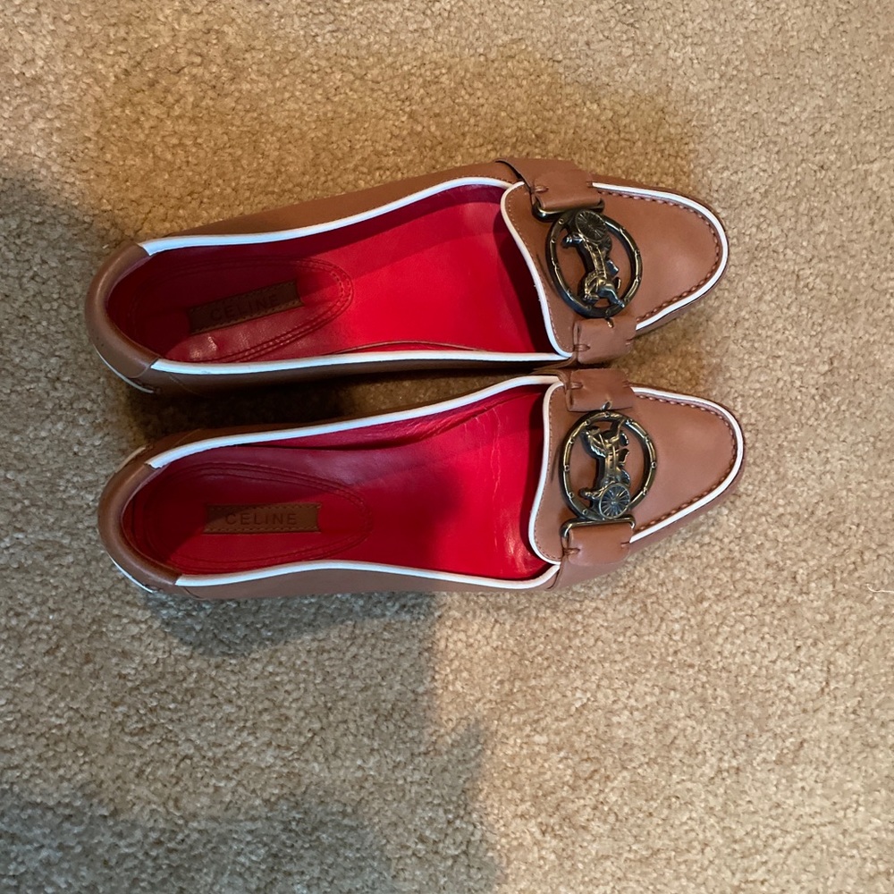 Women Celine loafers size 38 (US size 7.5)